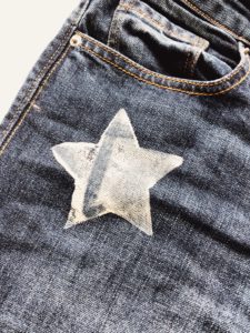 Stella McCartney Inspired Star Jeans DIY 4