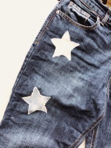 Stella McCartney Inspired Star Jeans DIY 5