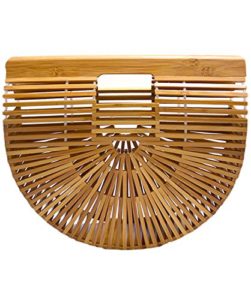 Cult Gaia dupes: Amazon Miuco Women's Bamboo Handbag