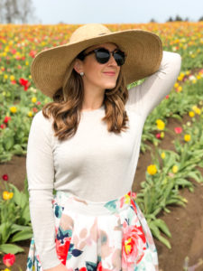 Wooden Shoe Tulip Festival - CU Hat and Face