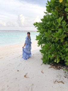 Maldives 101 - Lulu's dress 1