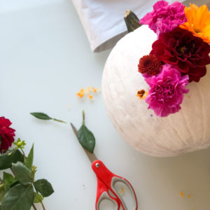 DIY Pumpkin Flower Sash 5