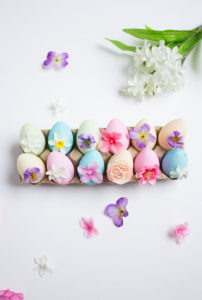 Easter Egg Ideas - Floral Easter Eggs