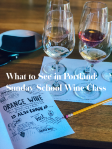 Date Night Portland Sunday School Wine class