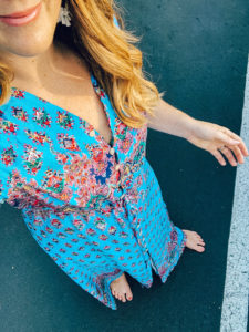 Amazon Fashion Finds - boho blue sundress