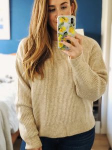 H&M Sweaters - knit crewneck ribbed sweater, best h&m sweaters, h&m sweaters women's, fall sweaters under $50, fall sweaters 2019