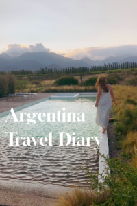 Argentina Travel Diary Pin