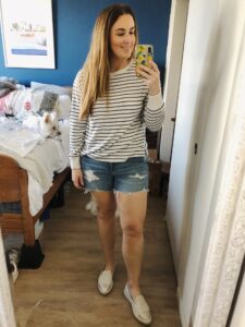 best jean shorts for curvy