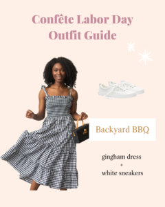Confête Labor Day Outfit Edits - labor day outfits, confête sundresses, gingham dresses, best gingham dress, little white dresses, best white sundresses, labor day outfit inspiration