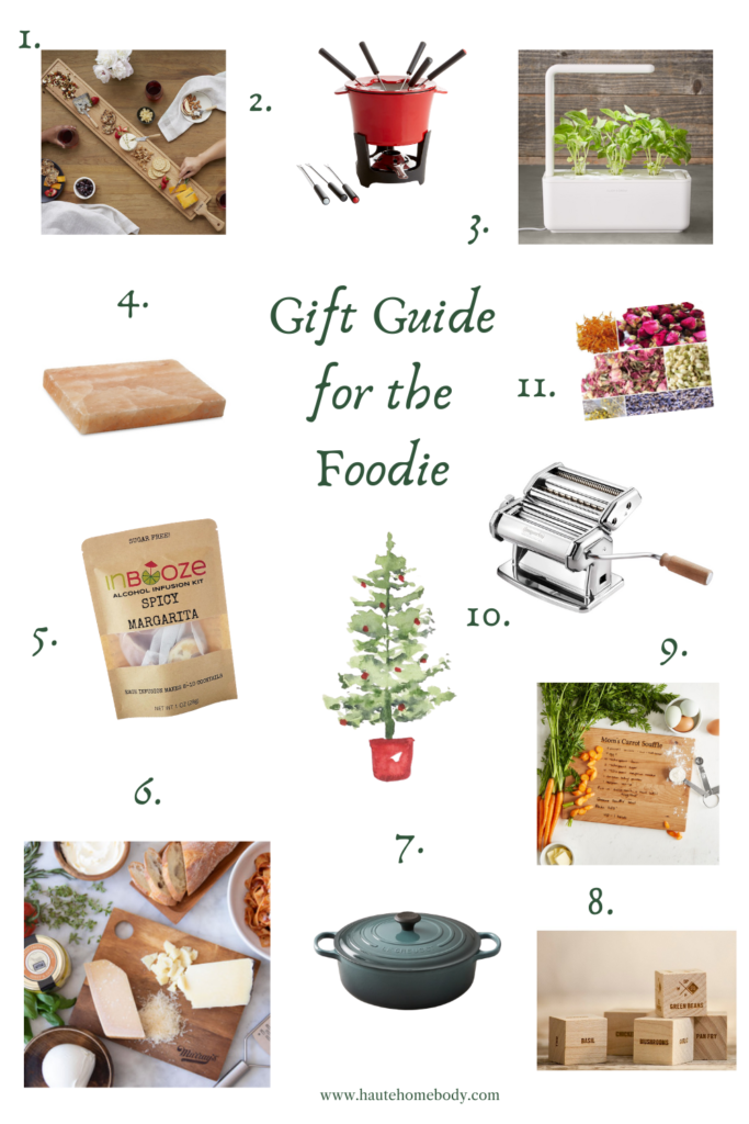 Gift Guide for the Foodie – Haute Homebody