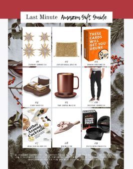 Last Minute Gifts, amazon gifts, gifts you can get on amazon, amazon prime christmas, amazon prime gifts